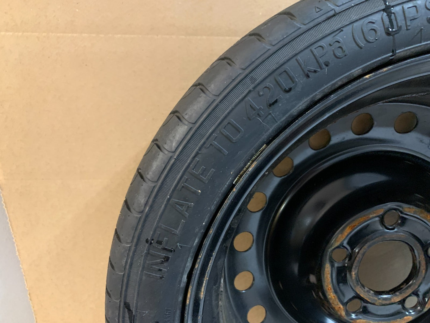 2010-2016 Buick Lacrosse 17" Spare Tire Compact Donut T125/70R17