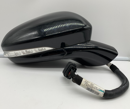 2019-2020 Ford Fusion Passenger Side View Power Door Mirror Black BSA C02B26005