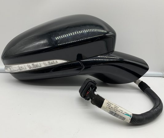 2019-2020 Ford Fusion Passenger Side View Power Door Mirror Black BSA C02B26005