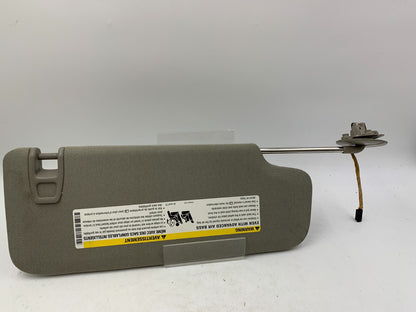 2014-2018 Cadillac ATS Driver Sun Visor Gray Illuminated OEM B01B42047