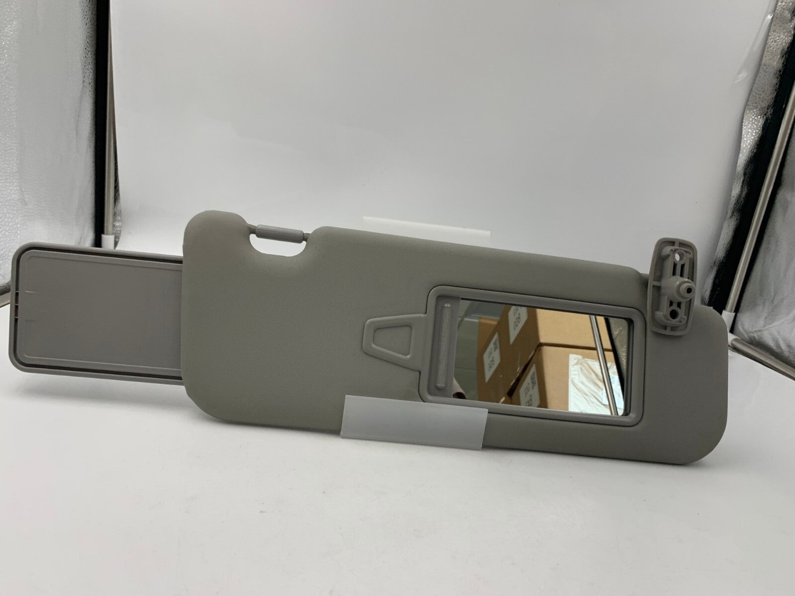 2011-2016 Kia Sportage Passenger Sun Visor Gray OEM D01B59009