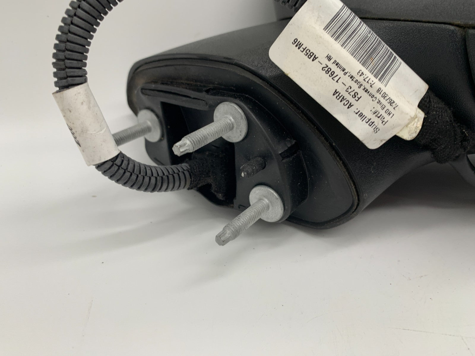 2018 Ford Fusion Passenger Side View Power Door Mirror Gray OEM C01B04061