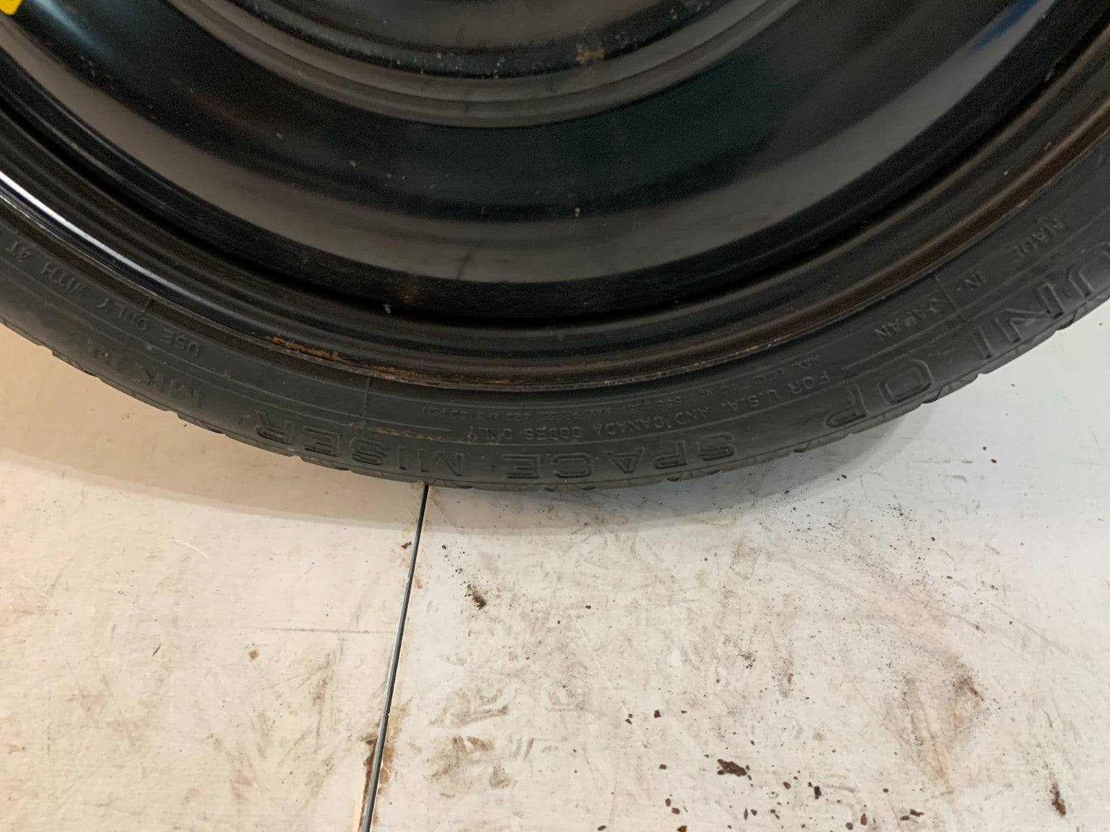 2004-2013 Mazda 3 Mazda3 16" Spare Tire Compact Donut T125/70D16 OEM