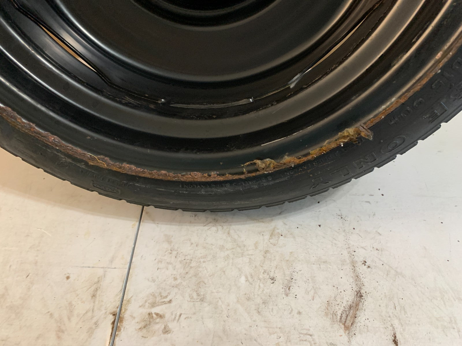2004-2009 Mazda 3 Mazda3 15" Spare Tire Compact Donut T115/70D15