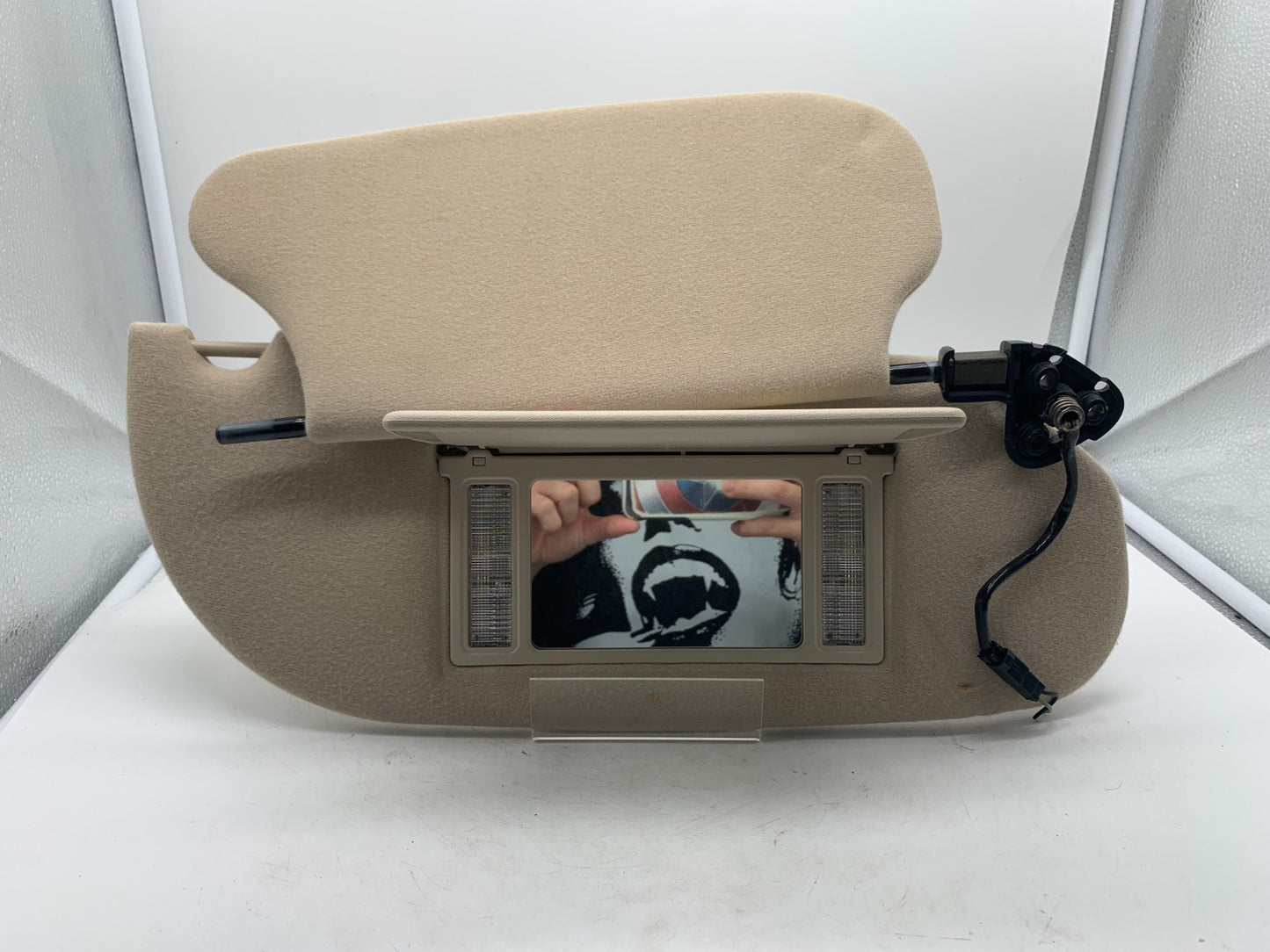 1998-2000 Lincoln Executive Passenger Sun Visor Gray Illuminated OEM A03B12002