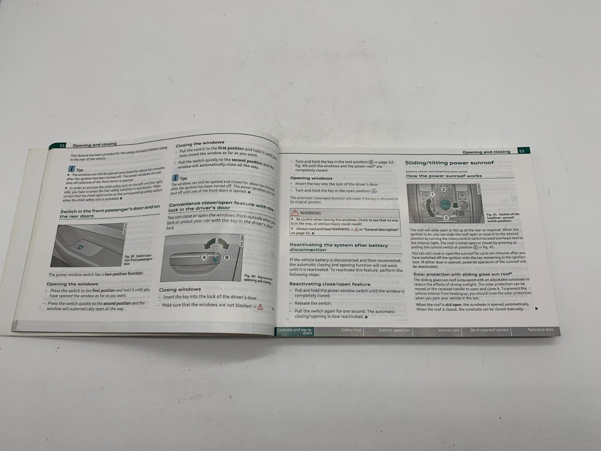 2013 Audi A6 Owners Manual OEM A02B07022