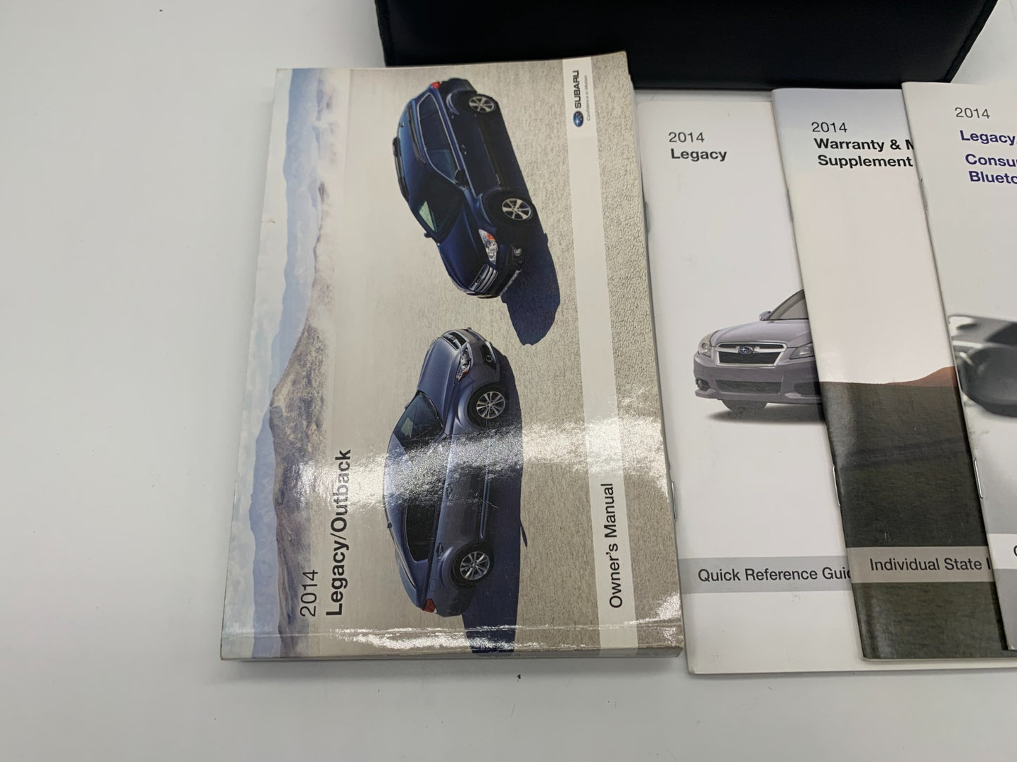 2014 Subaru Legacy Outback Owners Manual Set with Case OEM A02B50024