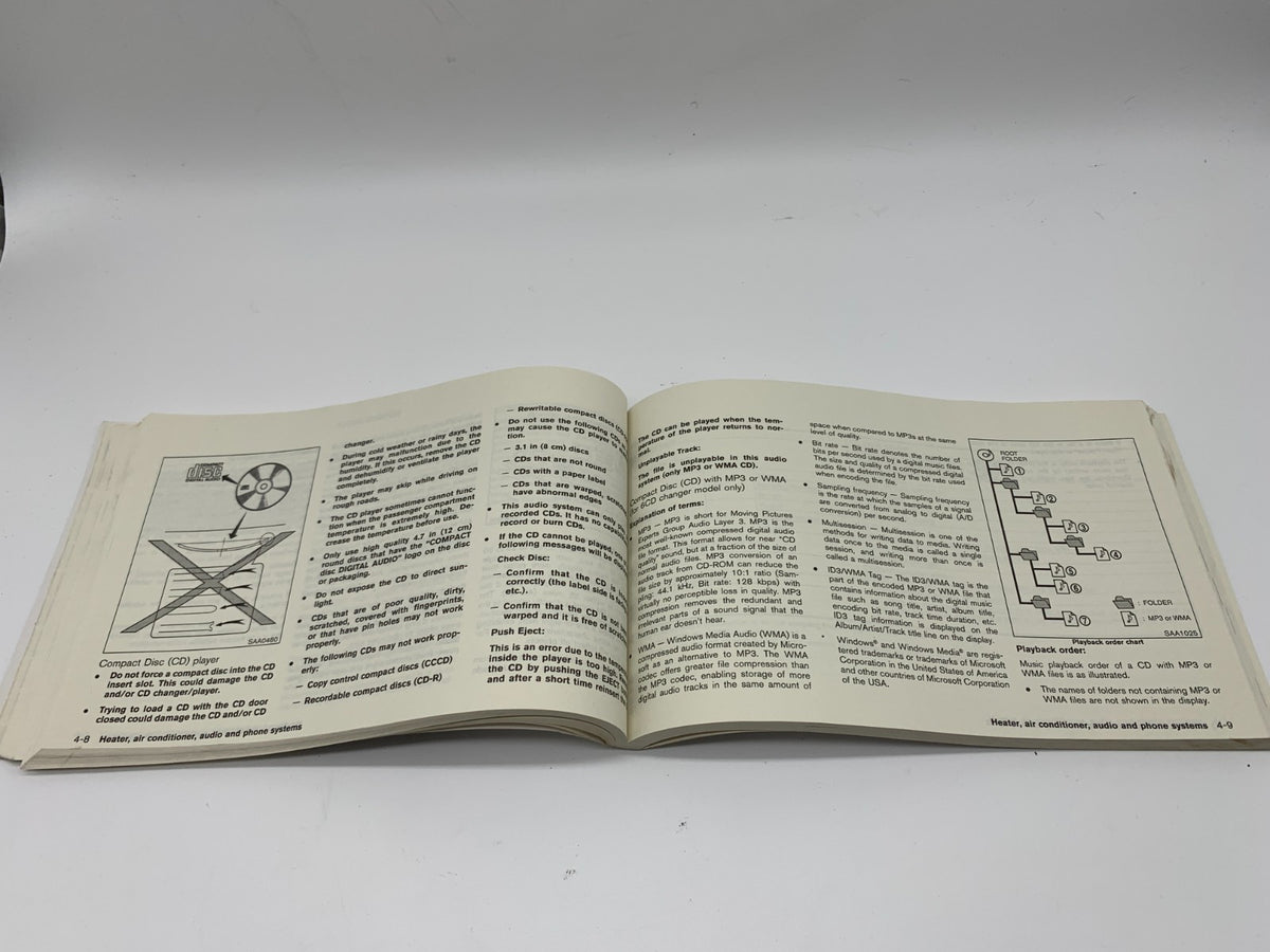 2009 Nissan Rogue Owners Manual OEM B02B09090