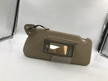 2003-2007 Cadillac CTS Driver Sun Visor Brown Illuminated OEM C03B64002