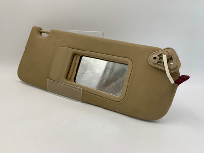 2009-2015 BMW 750i Passenger Sun Visor Tan OEM A01B22006