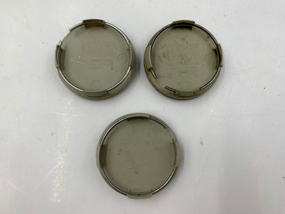 Hyundai Wheel Center Cap Set of 3 Black 2-1/4 inch OEM B01B05018