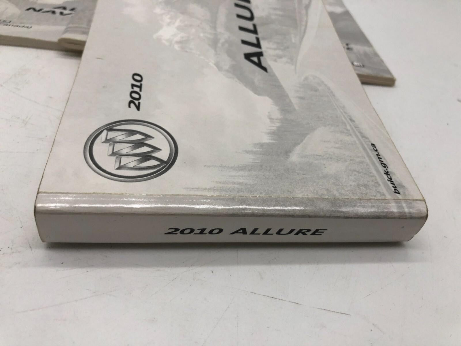 2010 Buick Allure Owners Manual Set OEM D02B62010