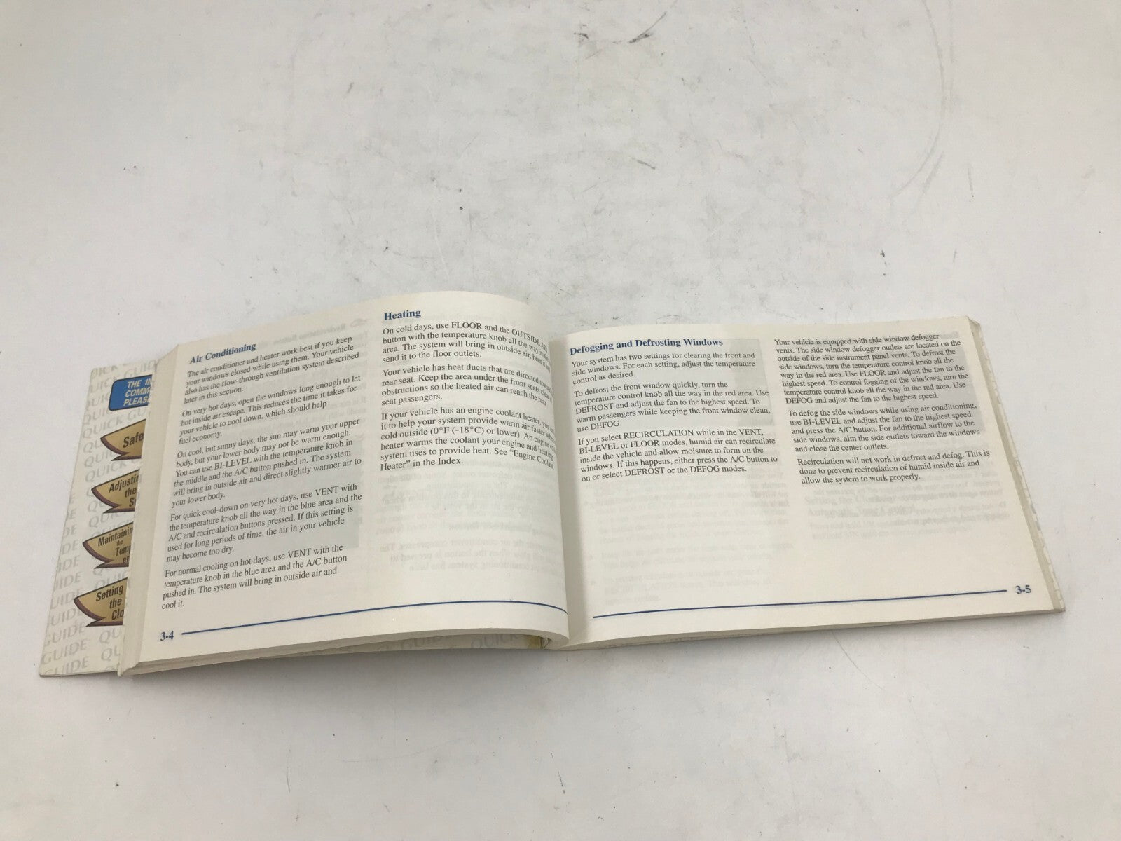 1999 Chevrolet Malibu Owners Manual OEM C02B38013