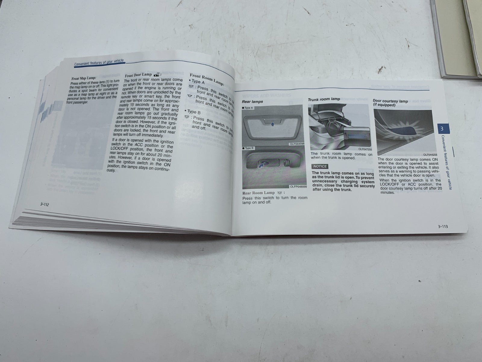 2019 Hyundai Sonata Owners Manual Set OEM A03B44004
