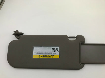 2010-2015 Hyundai Tucson Passenger Sun Visor Gray Illuminated OEM E01B51003