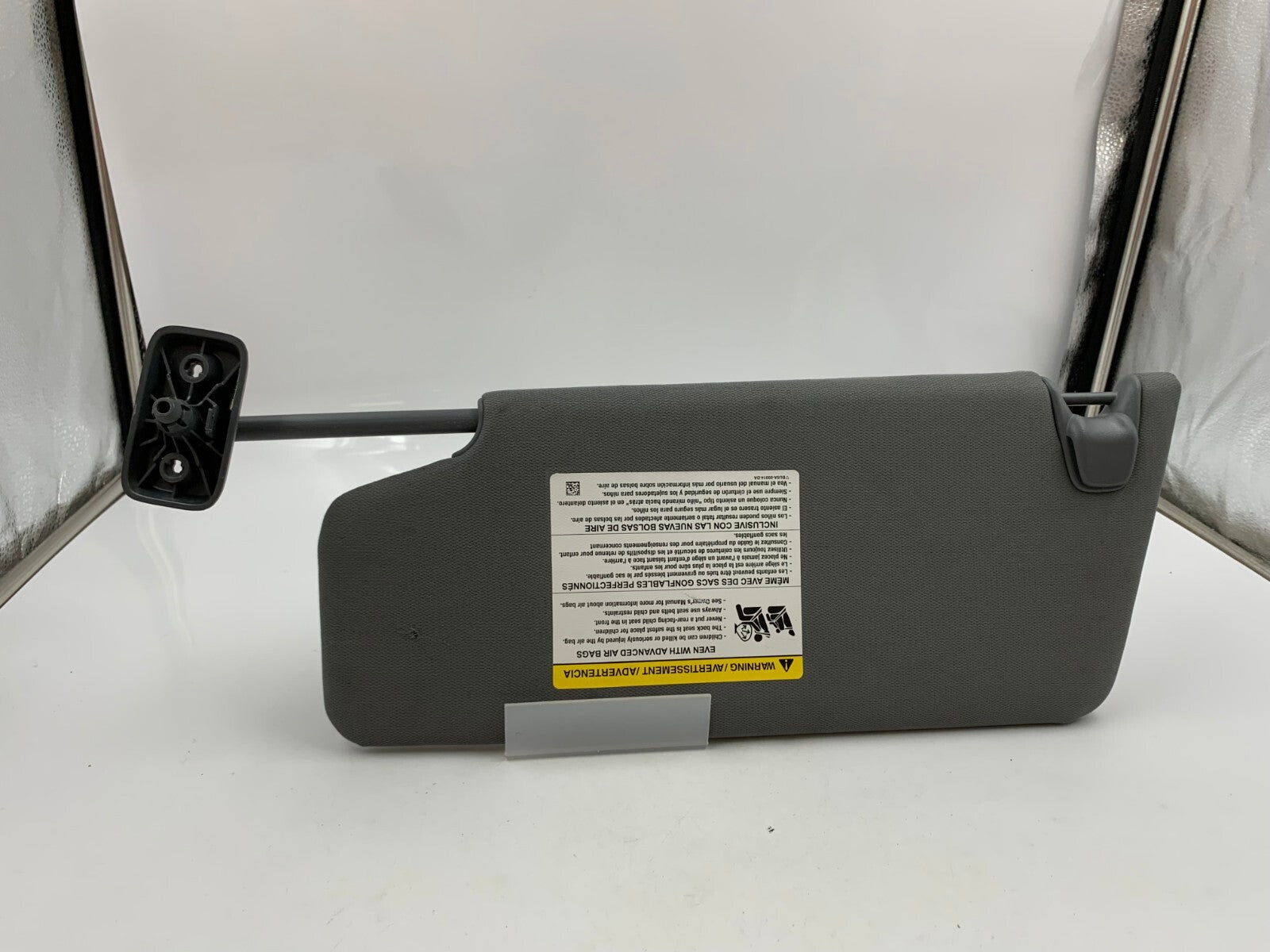 2011-2014 Ford F150 Passenger Sun Visor Sunvisor Gray OEM E02B66003