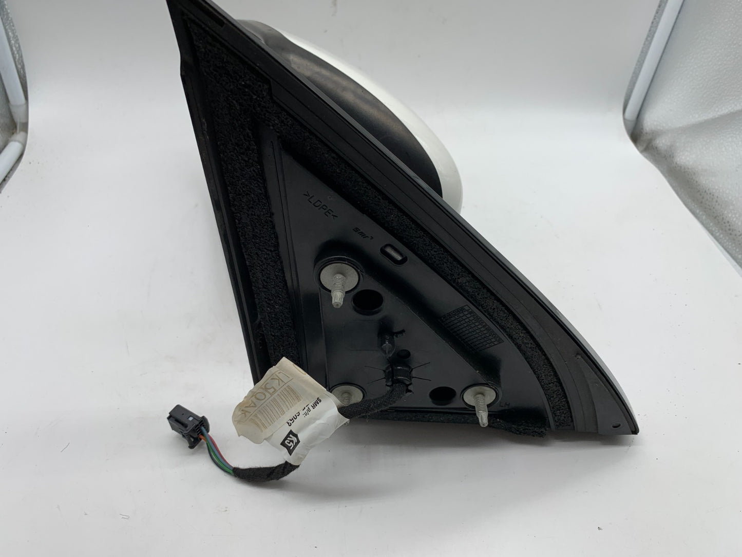 2017 Nissan Pathfinder Driver Side Power Door Mirror White OEM C02B06008