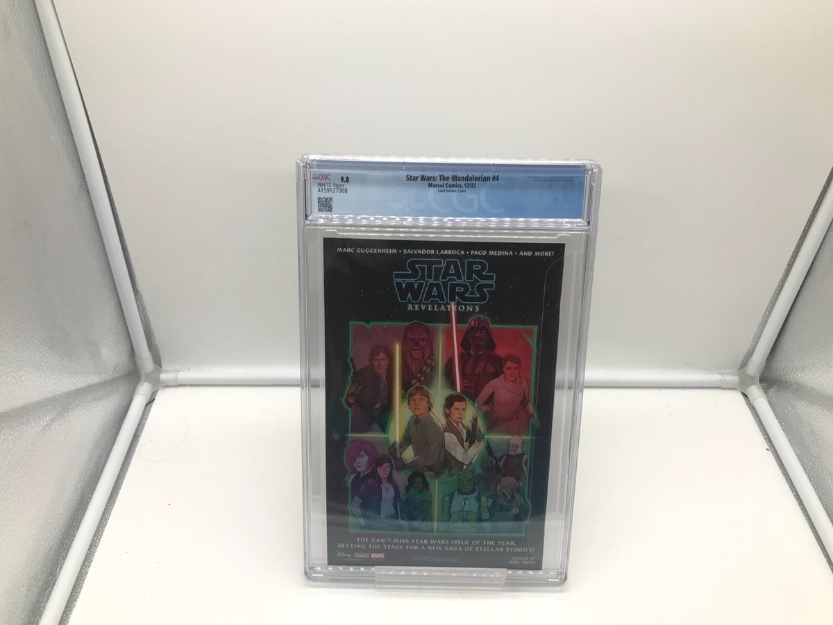 Star Wars The Mandalorian #4 CGC 9.8 Land 1:50 Variant 1st App of Cara Dune