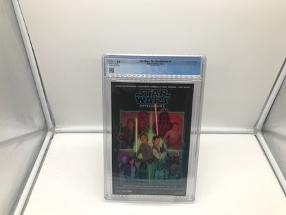 Star Wars The Mandalorian #4 CGC 9.8 Land 1:50 Variant 1st App of Cara Dune