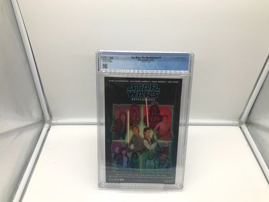 Star Wars The Mandalorian #4 CGC 9.8 Land 1:50 Variant 1st App of Cara Dune