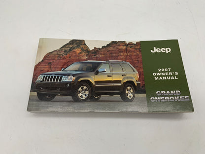 2007 Jeep Grand Cherokee Owners Manual Set OEM R01B12040