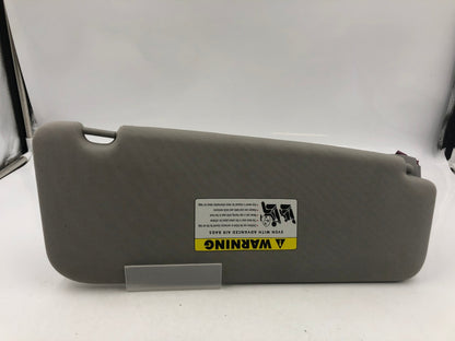 2008-2010 BMW 528i Driver Sun Visor Illuminated Gray OEM B01B16037