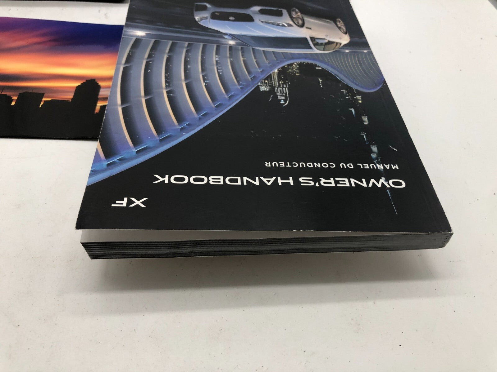 2016 Jaguar XF Owners Manual Handbook Set with Case OEM A02B15009