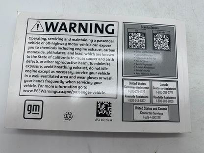 2022 Chevrolet Silverado 1500 ltd Owners Manual OEM B01B06008