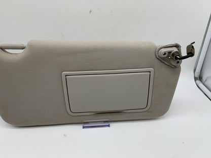 2010-2014 Subaru Legacy Passenger Sun Visor Gray Illuminated OEM A02B07020