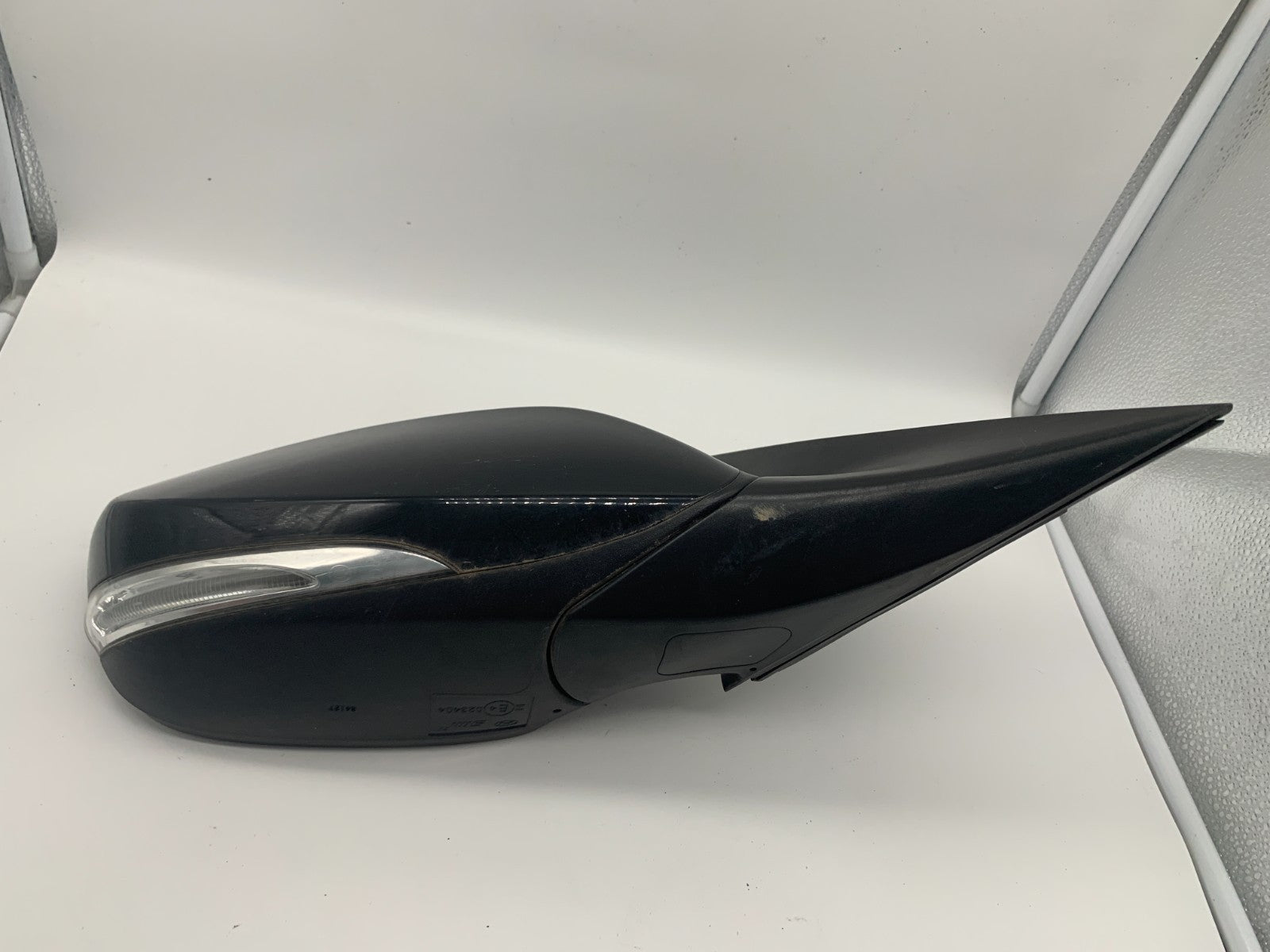 2014-2017 Hyundai Veloster Passenger Side View Power Door Mirror Black OEM