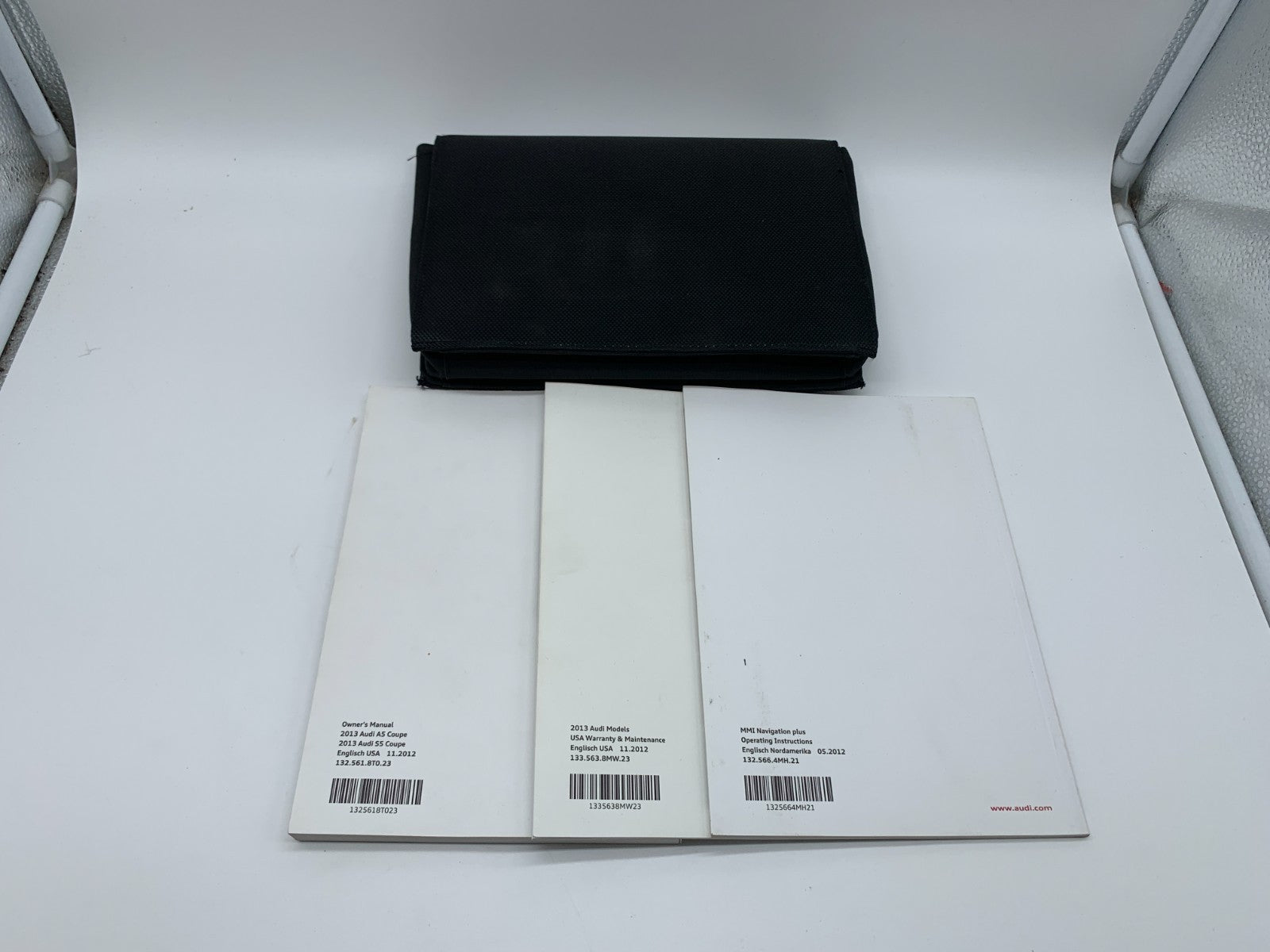 2013 Audi A5 Sedan Owners Manual Set with Case OEM C04B59024