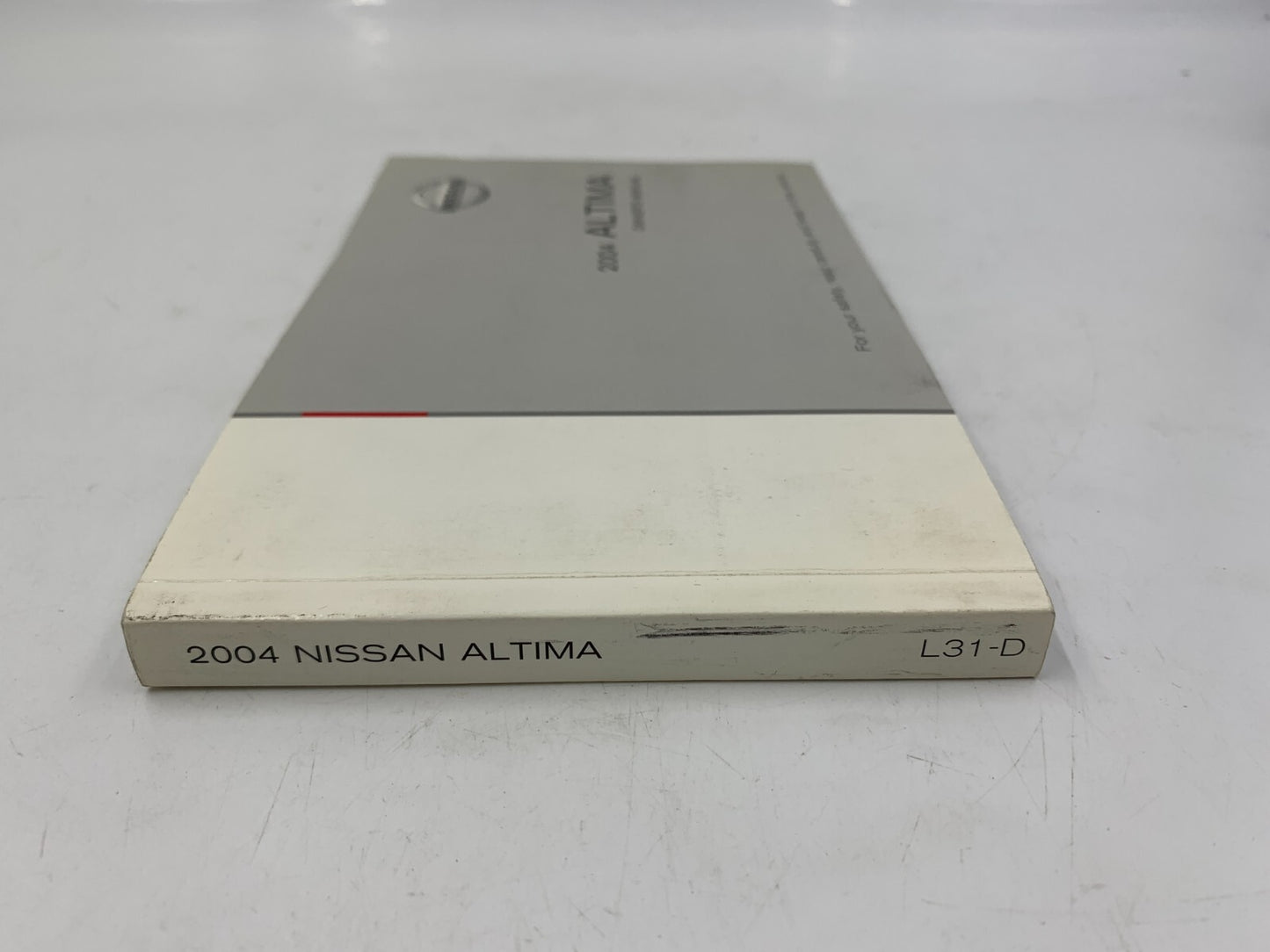2004 Nissan Altima Owners Manual OEM D04B22033