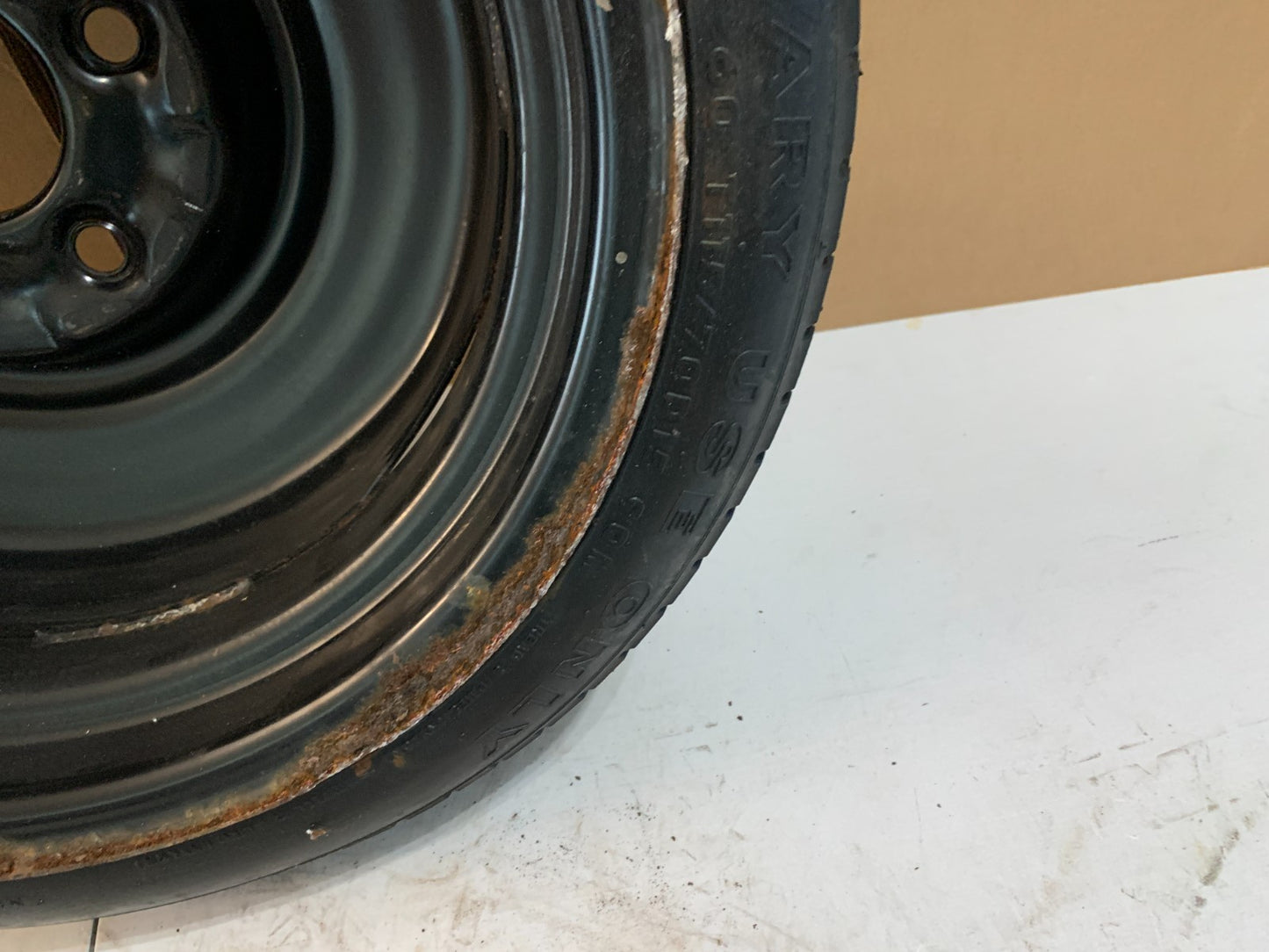 2004-2009 Mazda 3 Mazda3 15" Spare Tire Compact Donut T115/70D15 OEM