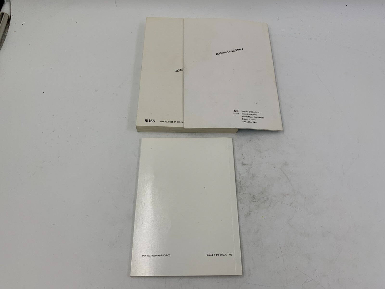 2006 Mazda 3 Owners Manual Set OEM E01B12003