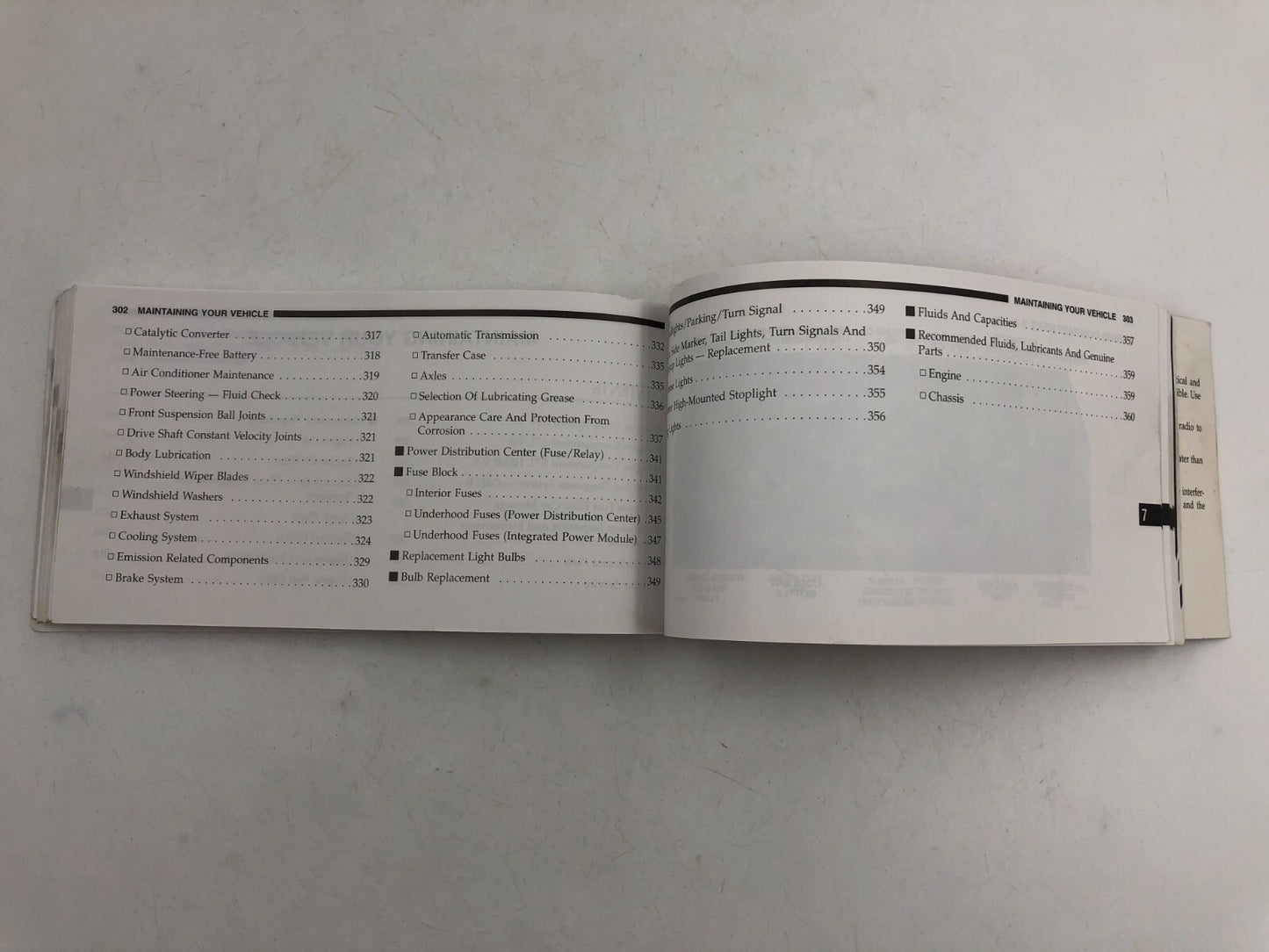 2005 Dodge Durango Owners Manual OEM E03B57007
