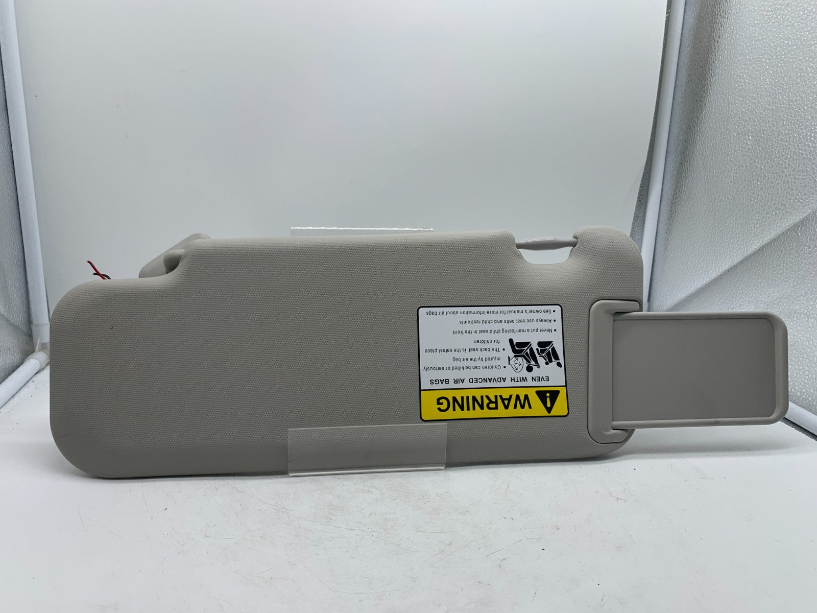 2014-2018 Mazda 3 Passenger Sun Visor Gray Illumination OEM B03B35002