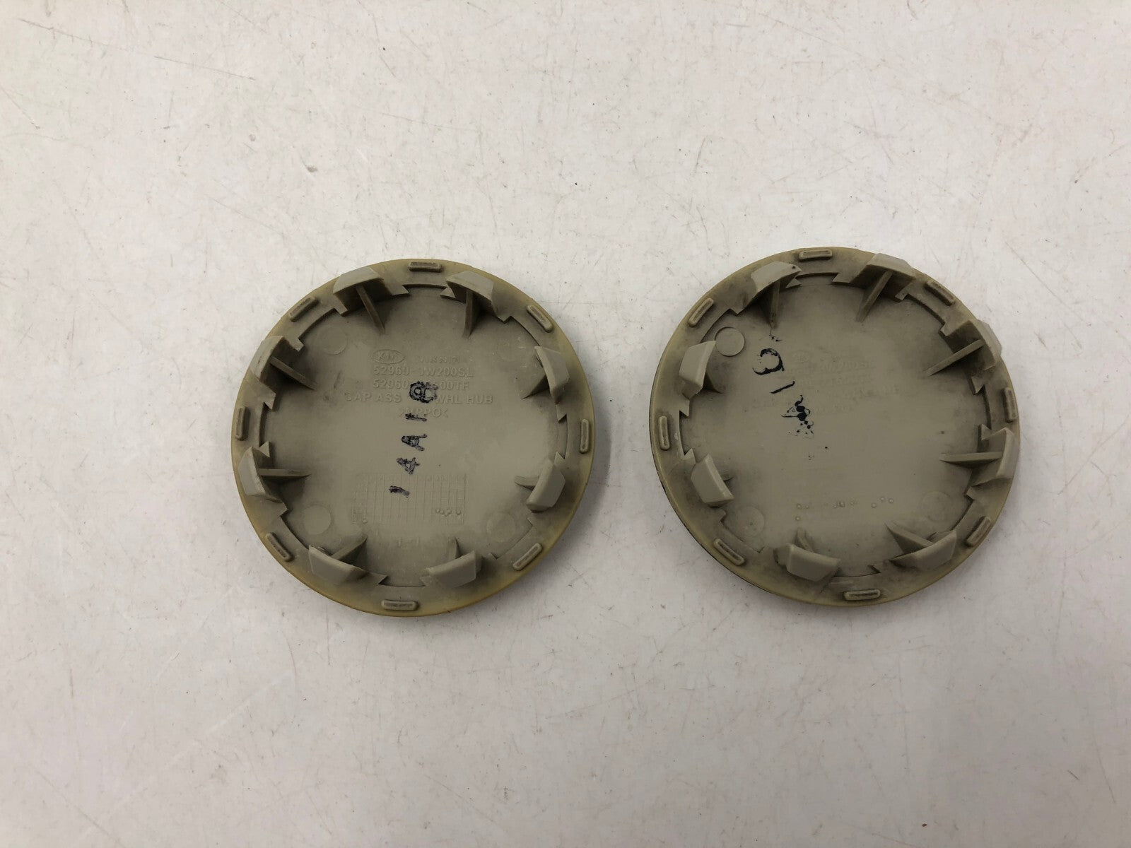 2011-2016 Kia Forte Rim Wheel Center Cap Set Gray OEM E03B67010