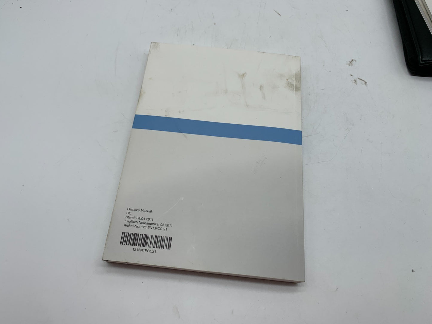 2012 Volkswagen Passat Owners Manual with Case OEM A01B50007