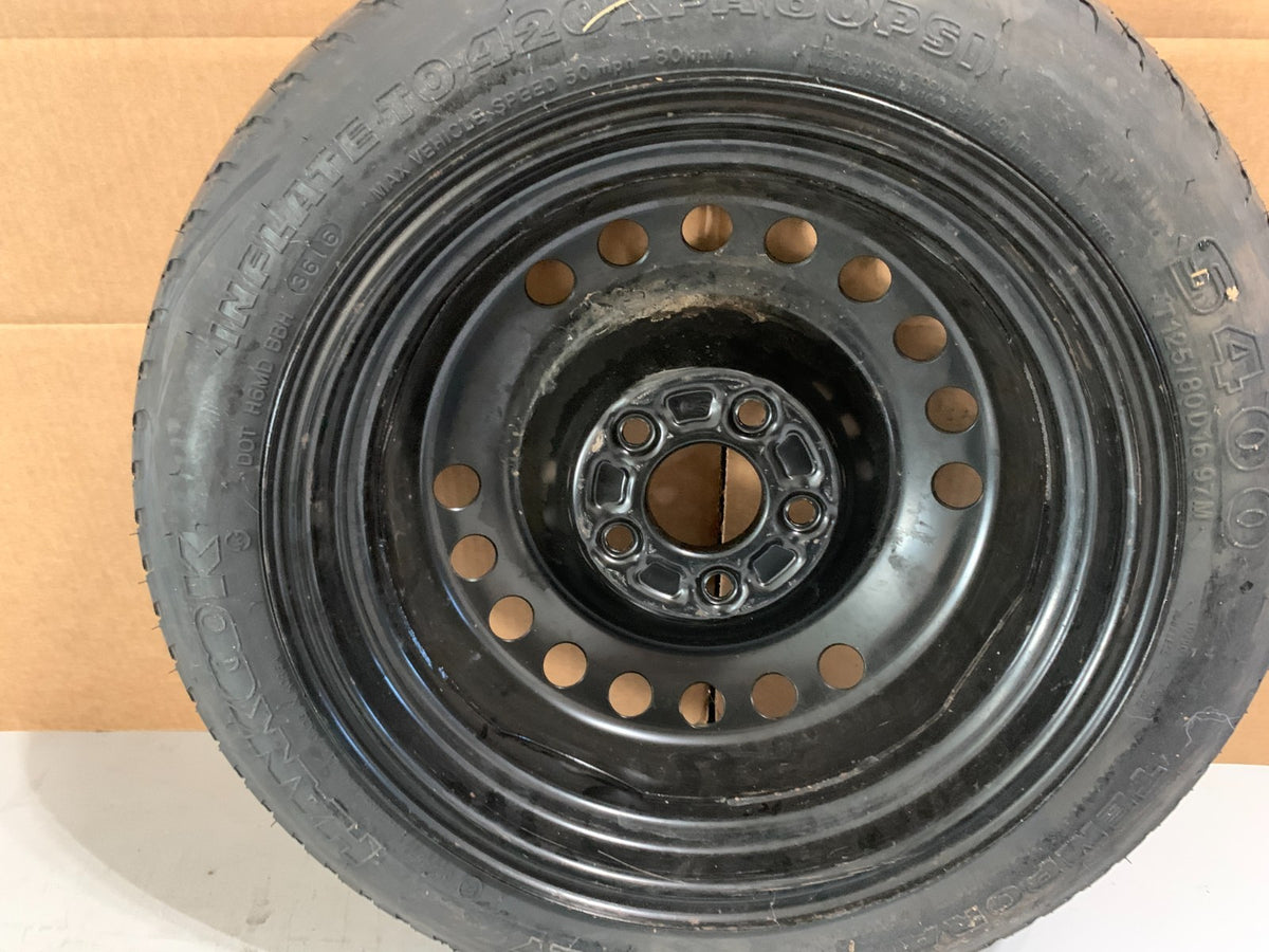 2015-2020 Hyundai Sonata 16" Spare Tire Wheel Compact Donut T125/80D16