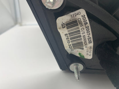 2011-2014 Hyundai Sonata Driver Side View Power Door Mirror Black OEM C04B50028