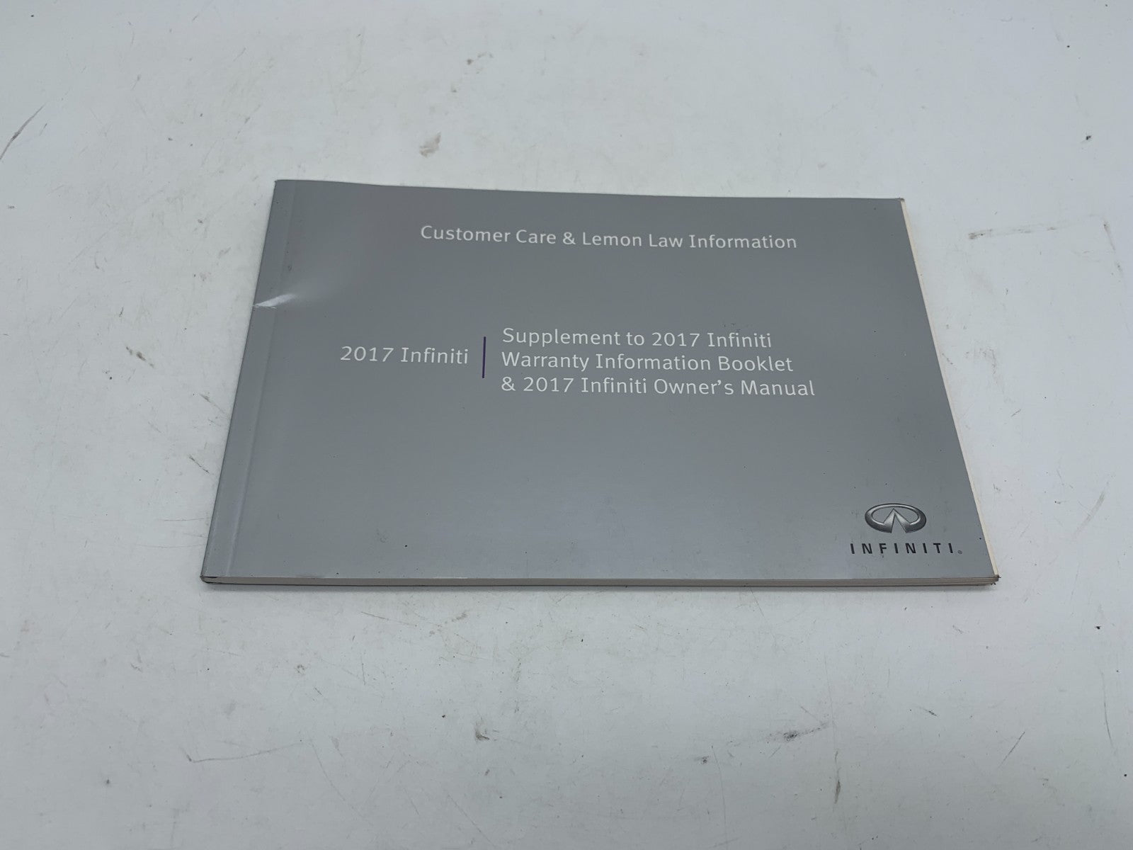 2017 Infiniti QX30 QX 30 Owners Manual Set with Case OEM