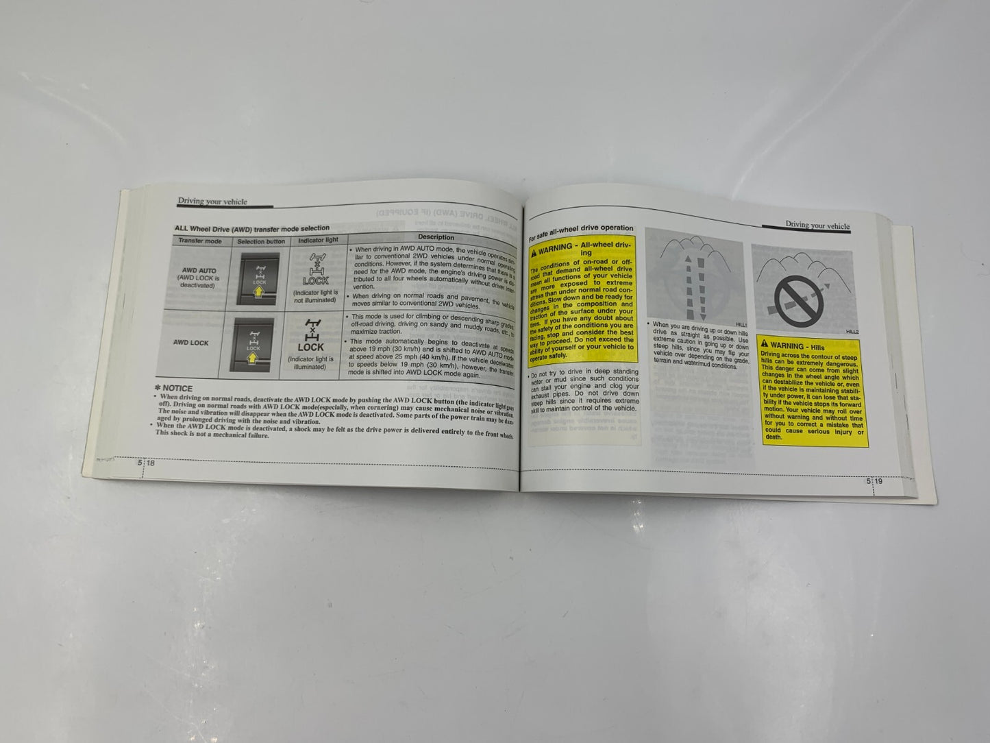 2010 Hyundai Tucson Owners Manual with Case OEM C02B19027
