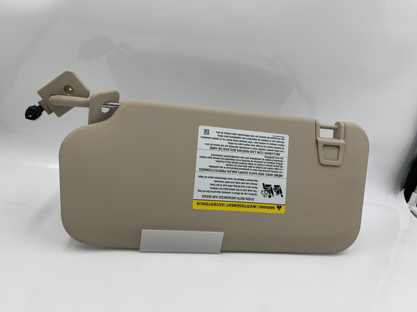 2020 Ford Escape Passenger Sun Visor Gray Illumination Beige D01B57002
