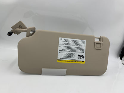 2020 Ford Escape Passenger Sun Visor Gray Illumination Beige D01B57002