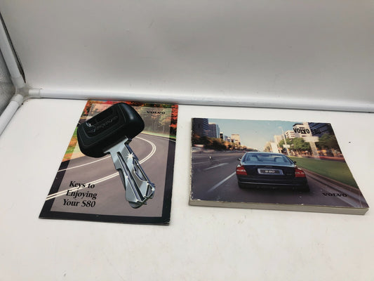 2001 Volvo S80 Owners Manual Set OEM D02B66007