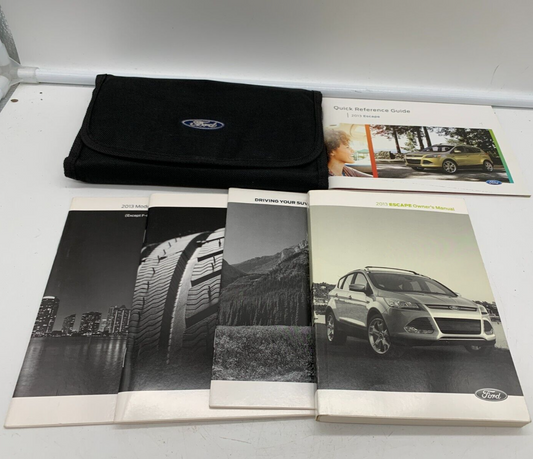 2013 Ford Escape Owners Manual Set with Case OEM E04B28095
