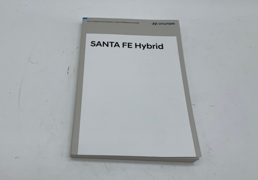 2023 Hyundai Santa FE Hybrid Owners Manual OEM D03B14024