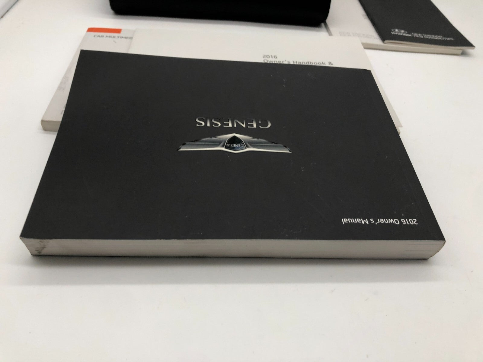 2016 Hyundai Genesis Coupe Owners Manual Guide Set with Case OEM A02B49039