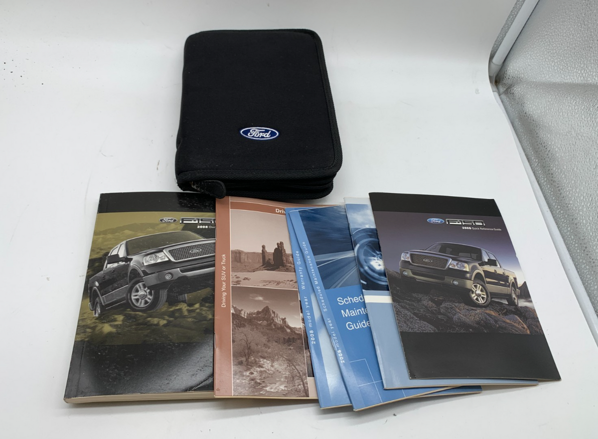 2008 Ford F150 F-150 Owners Manual Set with Case OEM R01B18021