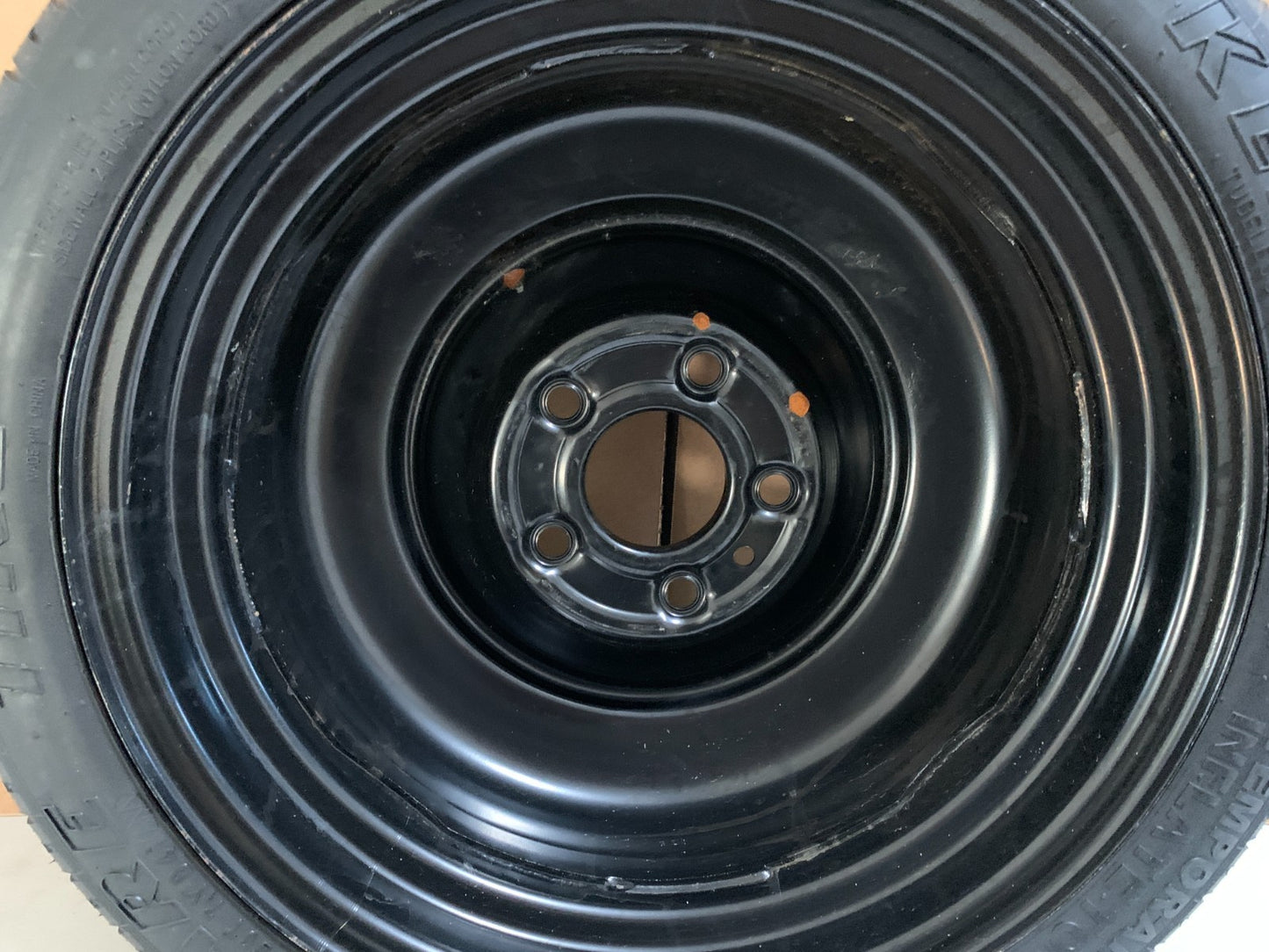 2014-2018 Mazda 3 Mazda3 16" Spare Tire Compact Donut T125/70D16